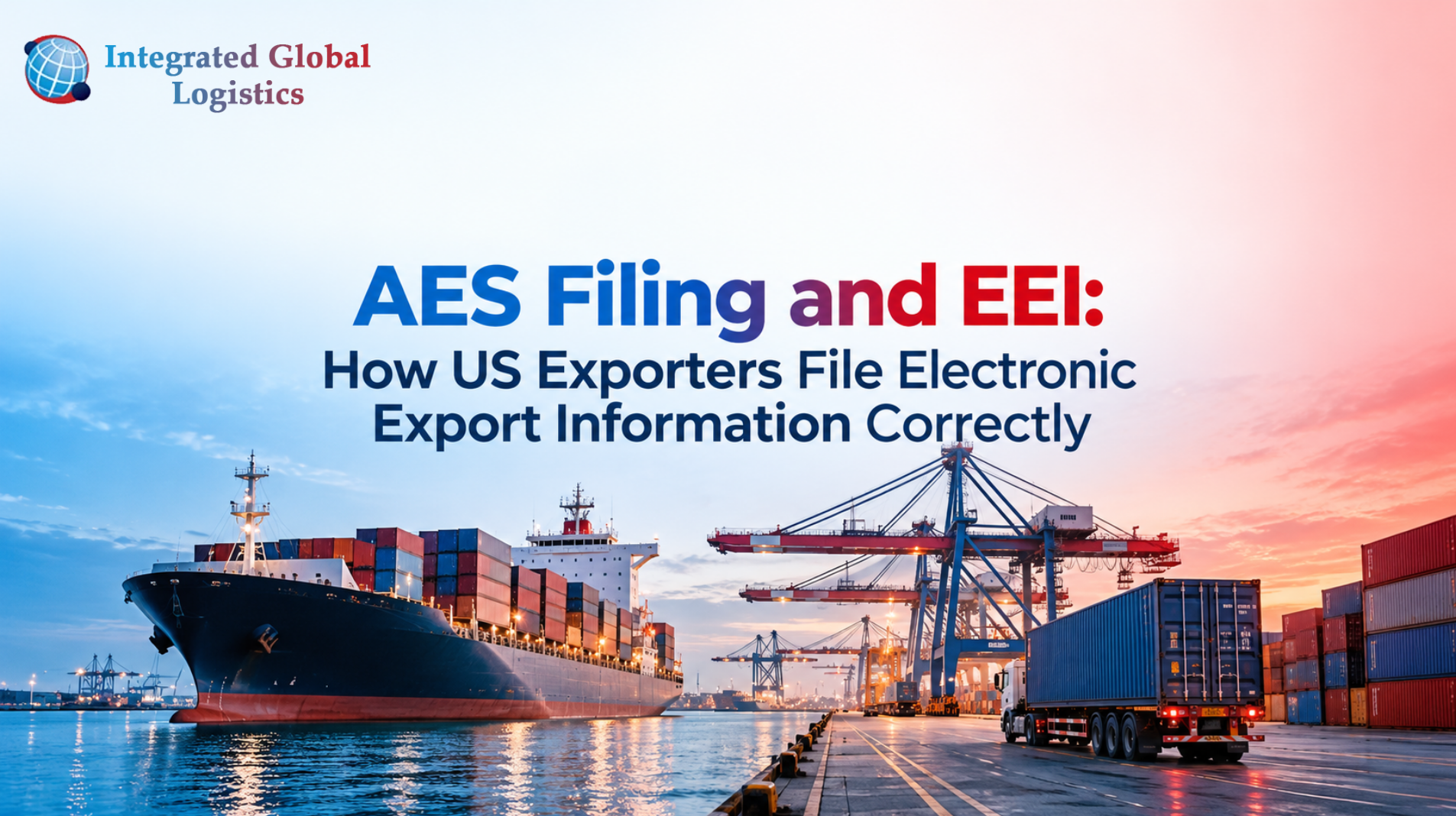 AES Filing and EEI: How US Exporters File Electronic Export Information Correctly