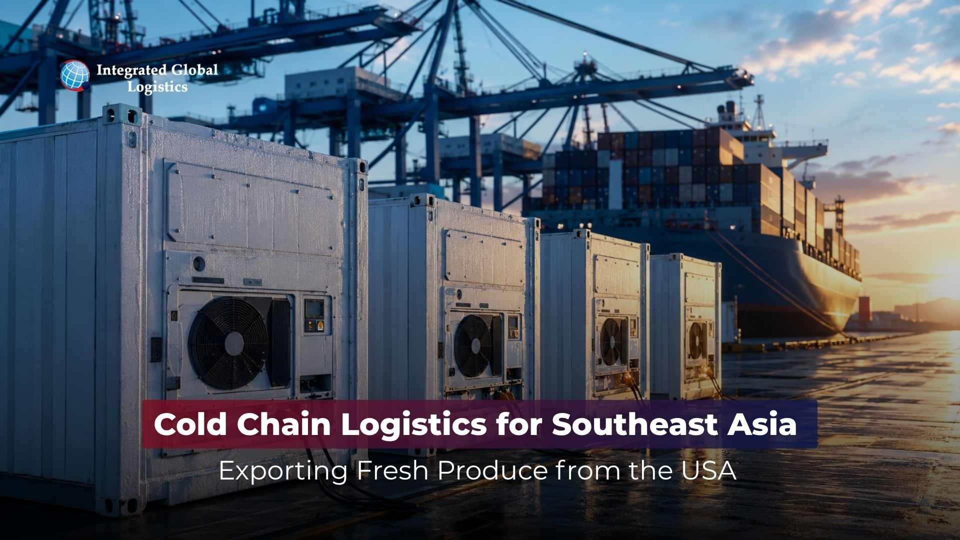 Cold Chain Logistics for Southeast Asia: Exporting Fresh Produce from the USA