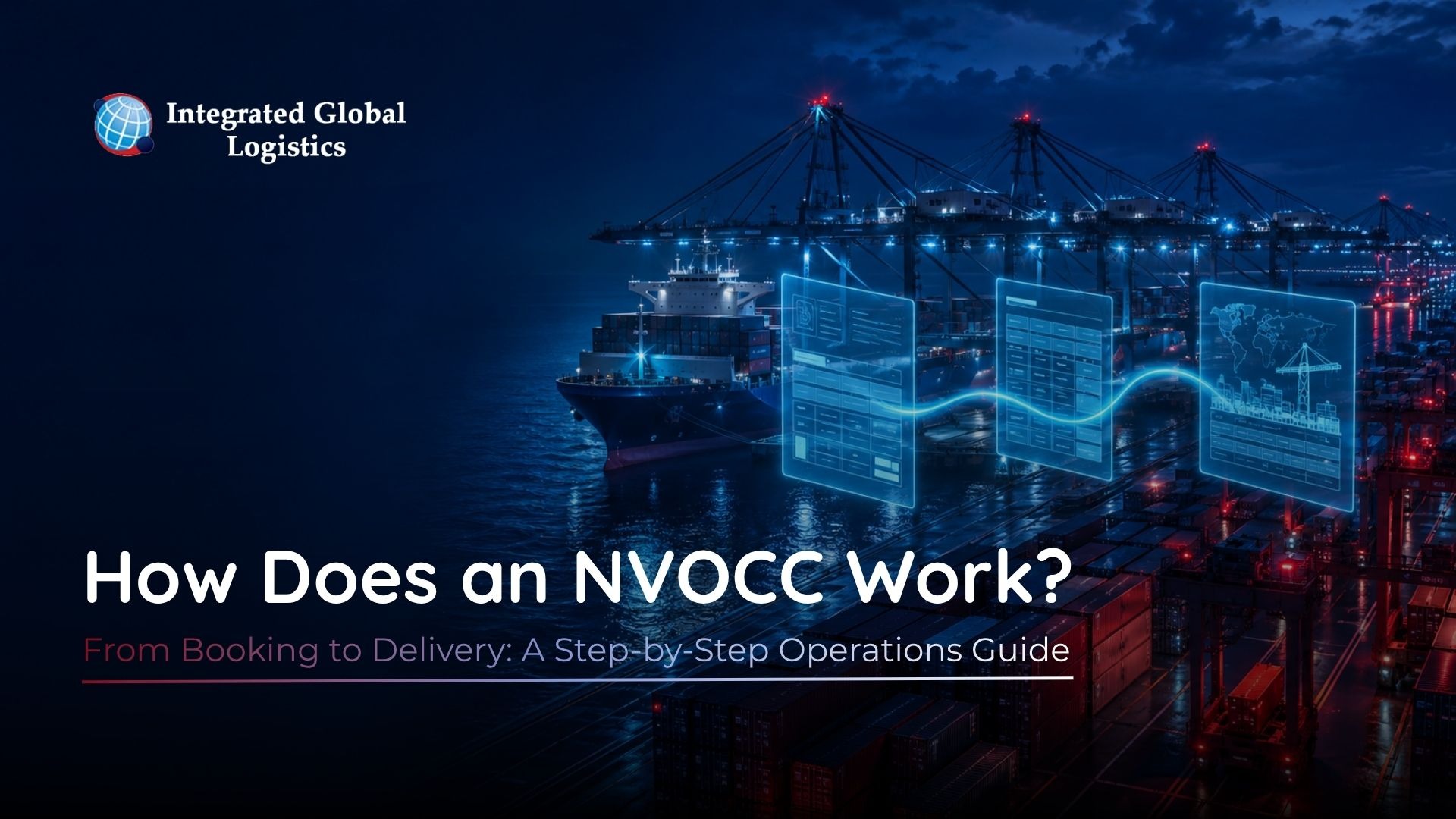 How Does an NVOCC Work? From Booking to Delivery: A Step-by-Step Operations Guide